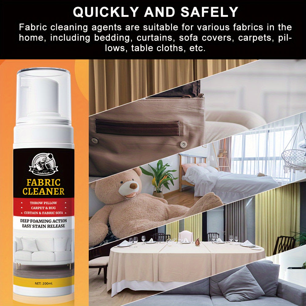 Multipurpose Clothing Fabric Foam Cleaner Sofa Dry Cleaning Carpet Curtain Mattress Cleaning Agent Car Cleaning Tool