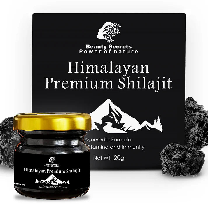 🌿 Himalayan Purity, Ayurvedic Power – Shilajit at its Finest