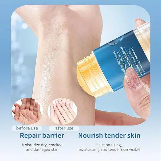 Cracked Skin Repair Cream, Winter Anti-Cracking Frost, Vegan Foot Cream for Dry, Rough and Cracked Feet, Protects and Binds Moisture, Foot Care Cream